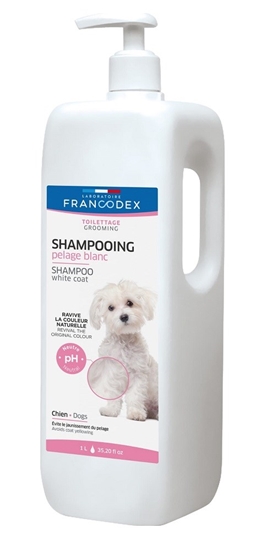 Picture of FRANCODEX White coat - shampoo for dogs - 1l