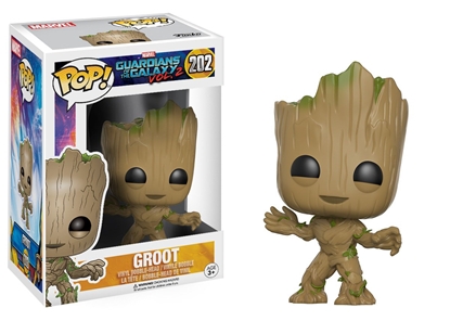 Изображение FUNKO POP! Vinilinė figūrėlė: Guardians of The Galaxy 2 - Groot, 9,5 cm