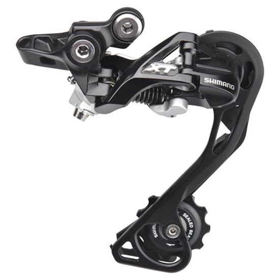 Picture of Galinių pavarų perjungėjas Shimano XT M780 10g juodas