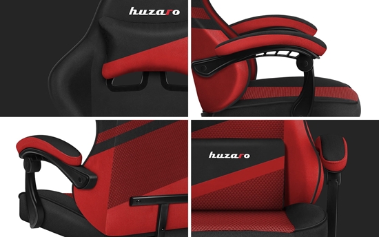 Picture of Gaming chair - Huzaro Force 4.4 Red Mesh