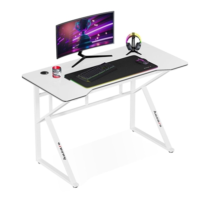 Attēls no Gaming desk - Huzaro Hero 1.6 White