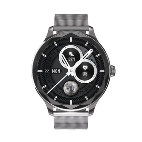 Изображение Garett Smartwatch Viva Silver steel AMOLED / IP67 / Find your phone / Music playback control