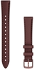 Изображение Garmin watch strap Lily 2 Leather, mulberry/dark bronze