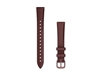 Изображение Garmin watch strap Lily 2 Leather, mulberry/dark bronze