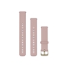 Изображение Garmin watch strap Venu 3S 18mm, dust rose