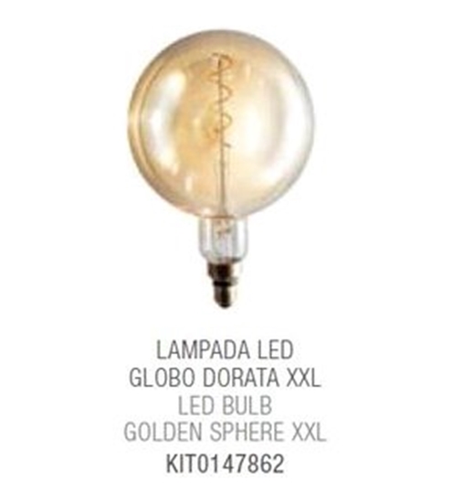 Изображение Gartraukio priedas ELICA LED BULB GOLDEN SPHERE XXL