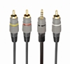 Picture of Gembird 3.5 mm 4-pin to RCA audio-video cable 1.5 m