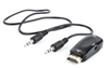 Picture of Gembird HDMI Male - VGA Female + 3.5 mm Audio Cable Full HD