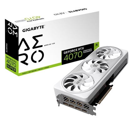 Attēls no GIGABYTE RTX4070 SUPER AERO OC 12GB