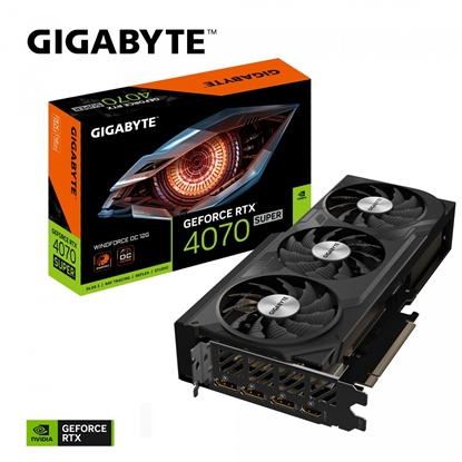 Attēls no GIGABYTE RTX4070 SUPER WINDFORCE OC 12GB