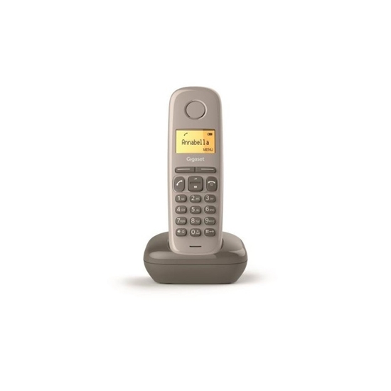 Picture of GIGASET WIRELESS LANDLINE PHONE A170 BROWN (S30852-H2802-D204)