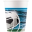 Изображение Glāzes papīra Soccer Fans 200ml 8gab.