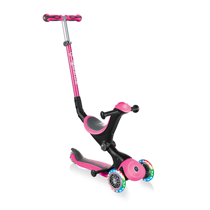Attēls no Globber | Scooter | Pink | Scooter Go Up Deluxe Lights