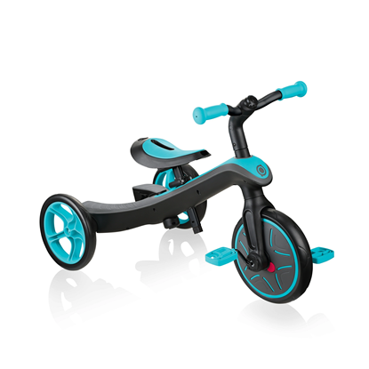 Attēls no Globber | Teal | Tricycle and Balance Bike | Explorer Trike 2in1