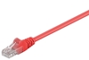 Изображение Goobay | CAT 5e patch cable, U/UTP | 68369 | Red