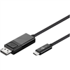 Picture of Goobay | USB-C- DisplayPort adapter cable (4k 60 Hz) | USB-C male | DisplayPort male | USB-C to DP | 1.2 m