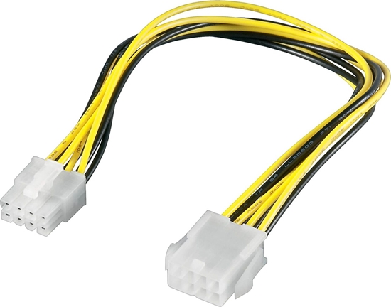 Picture of Goobay 51361  EPS PC power extension cable; 8-pin