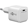 Picture of Goobay 65370 USB-C USB-C TM Dual Fast Charger (36 W), White | Goobay | 5370 USB-C USB-C TM Dual Fast Charger (36 W)