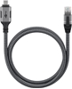 Picture of Goobay USB-A 3.1 to RJ45 Ethernet Cable, 1 m | 70696 | Black