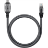 Picture of Goobay USB-A 3.1 to RJ45 Ethernet Cable, 1 m | 70696 | Black