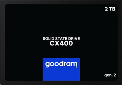 Изображение Goodram CX400 SSDPR-CX400-02T-G2 internal solid state drive 2.5" 2.05 TB Serial ATA III 3D NAND