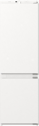 Attēls no Gorenje Refrigerator | NRKI418EE1 | Energy efficiency class E | Built-in | Combi | Height 177.2 cm | No Frost system | Fridge net capacity 180 L | Freezer net capacity 68 L | Display | 39 dB | White