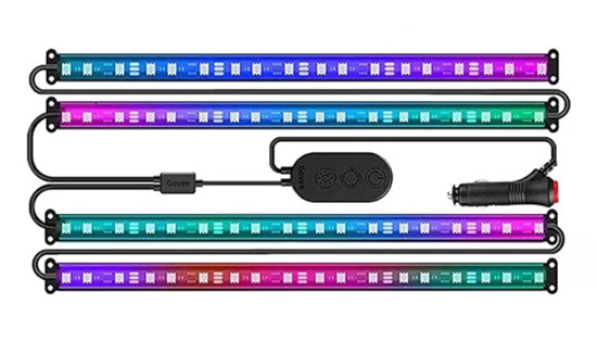 Изображение Govee RGBIC Interior Car Lights Smart strip light Bluetooth