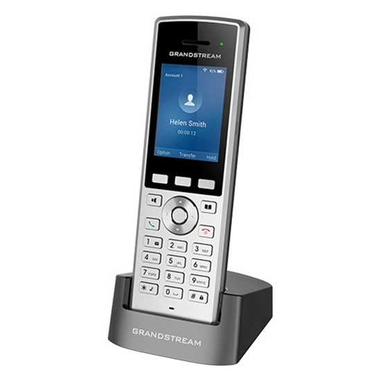 Picture of Grandstream Networks WP822 IP phone Black, Silver 2 lines LCD Wi-Fi