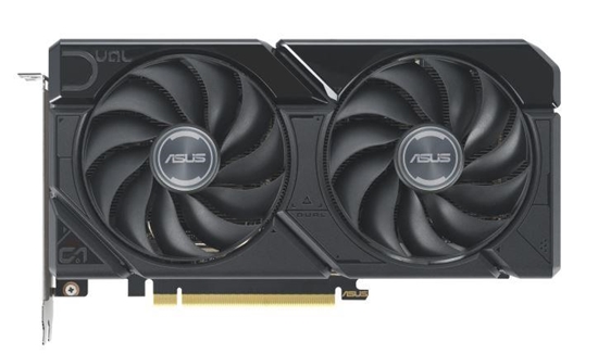 Picture of Graphics Card|ASUS|AMD Radeon RX 7600 XT|16 GB|GDDR6|128 bit|Dual Slot Fansink|1xHDMI|3xDisplayPort|DUAL-RX7600XT-O16G