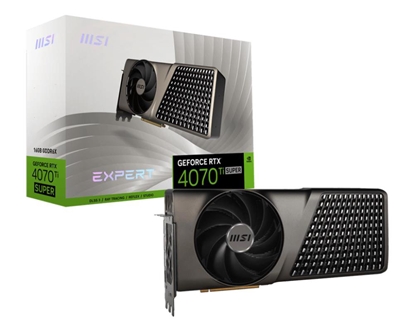 Picture of Vaizdo plokštė MSI GeForce RTX 4070 Ti SUPER 16G EXPERT  NVIDIA  16 GB  GeForce RTX 4070 Ti SUPER