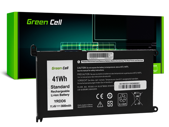 Picture of Green Cell Battery YRDD6 1VX1H to Dell Vostro 5490