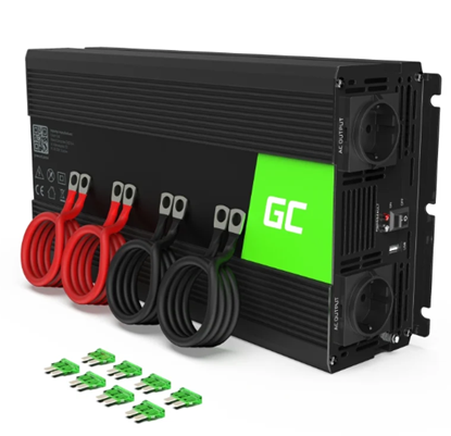 Attēls no Green Cell INV12 Auto inverter 3000W