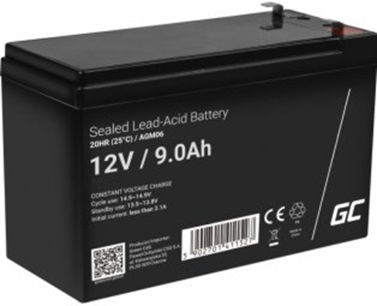 Picture of GreenCell AGM06 UPS Battery 12V / 9Ah