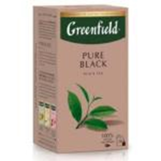 Picture of GREENFIELD Pure Black melnā tēja 20x2g