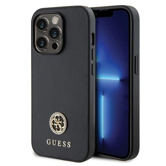 Изображение Guess Strass Metal Logo Back Case for Apple iPhone 15 Pro Max