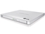 Attēls no H.L Data Storage | Ultra Slim Portable DVD-Writer | GP57EW40 | Interface USB 2.0 | DVD±R/RW | CD read speed 24 x | CD write speed 24 x | White | Desktop/Notebook