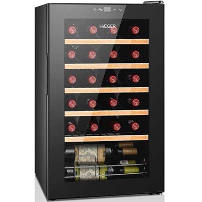Attēls no Haeger WC-24B.006A Chateaux 24 REFRIGERATOR FOR WINES 65L/24 bottles