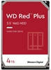 Изображение HDD|WESTERN DIGITAL|Red Plus|4TB|SATA|256 MB|5400 rpm|3,5"|WD40EFPX