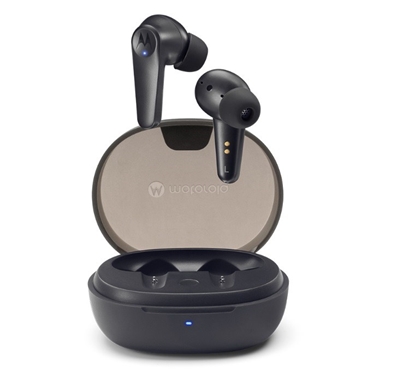 Изображение Headphones Motorola BUDS 600, BT True Wireless, Jet Black