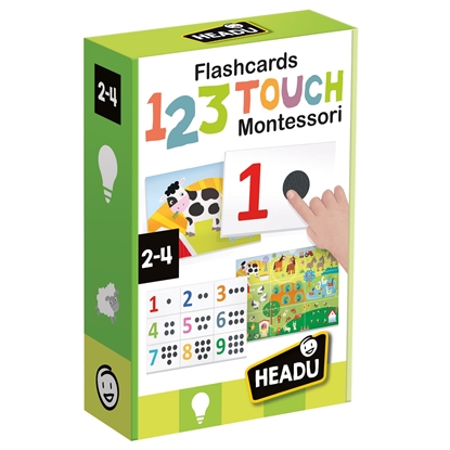 Изображение Headu HEADU Flashcards 123 Touch Montessori educative game