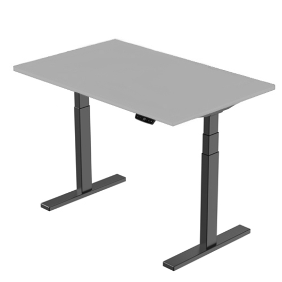 Picture of Height-Adjustable Table, 139cm x 68 cm, Gray
