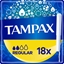 Изображение Hig.tamponi Tampax Plastic Free Regular 18gab.