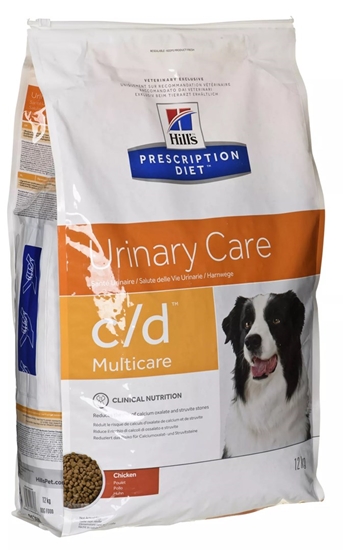 Picture of HILL'S PRESCRIPTION DIET Canine c/d Multicare Dry dog food Chicken 12 kg