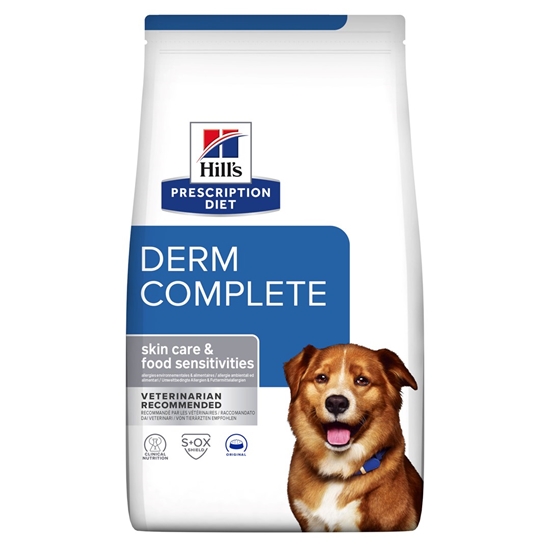 Picture of HILL'S Prescription Diet Derm Complete Canine - dry dog food - 12 kg