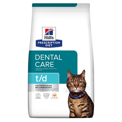 Attēls no HILL'S PRESCRIPTION DIET Feline t/d Dry cat food Chicken 1,5 kg