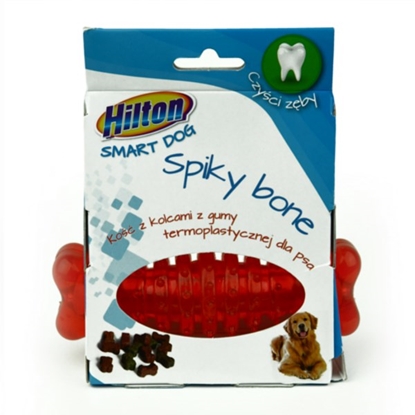 Attēls no HILTON Dog spiky bone - Dog toy - 12 cm