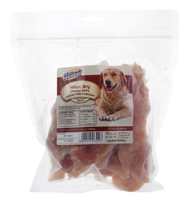 Attēls no HILTON Dry chicken jerky - Dog treat - 500 g