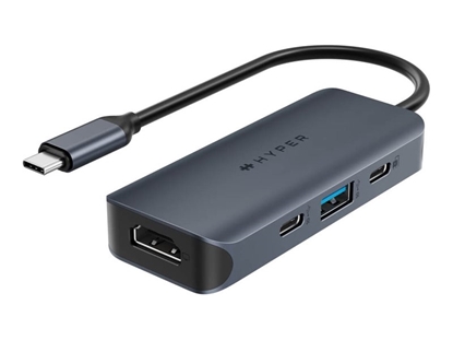 Picture of Hyper | HyperDrive Next 4 Port USB-C Hub | HD4001GL | HDMI ports quantity 1