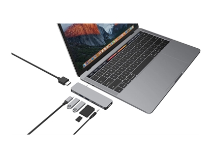 Attēls no Hyper | HyperDrive USB-C 7-in-1 Laptop Form-Fit Hub