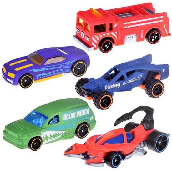 Picture of Hot wheels color automobilių rinkinys 5vnt.